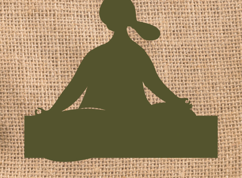 Sackcloth texture background